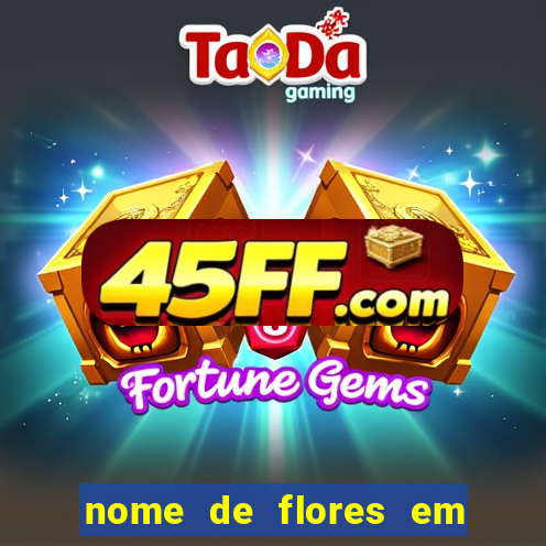 nome de flores em tupi guarani